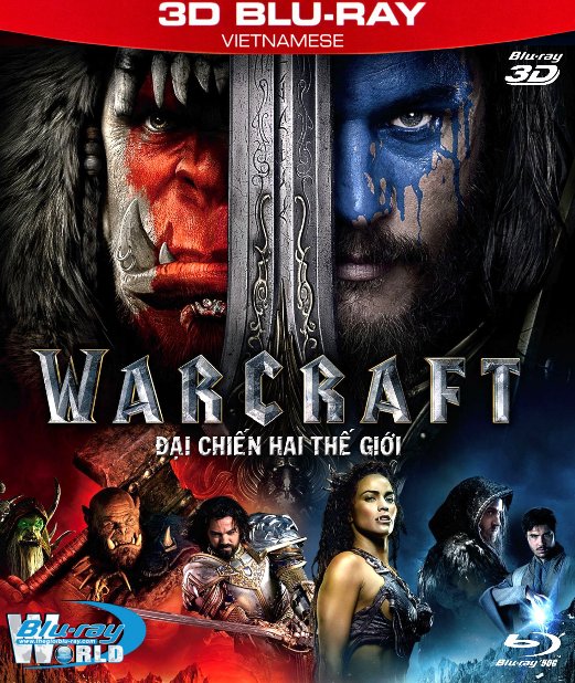Z191.Warcraft 2016 - ĐẠI CHIẾN HAI THẾ GIỚI 3D50G (TRUE - HD 7.1 DOLBY ATMOS)